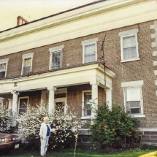 Front of the Spence House, 1993.